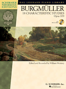 18 Characteristic Studies, Op. 109 piano sheet music cover